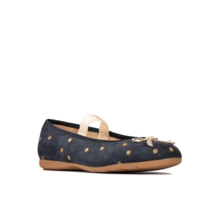 Lazo De Baile Inf F Fit Clarks Ante Azul Marino