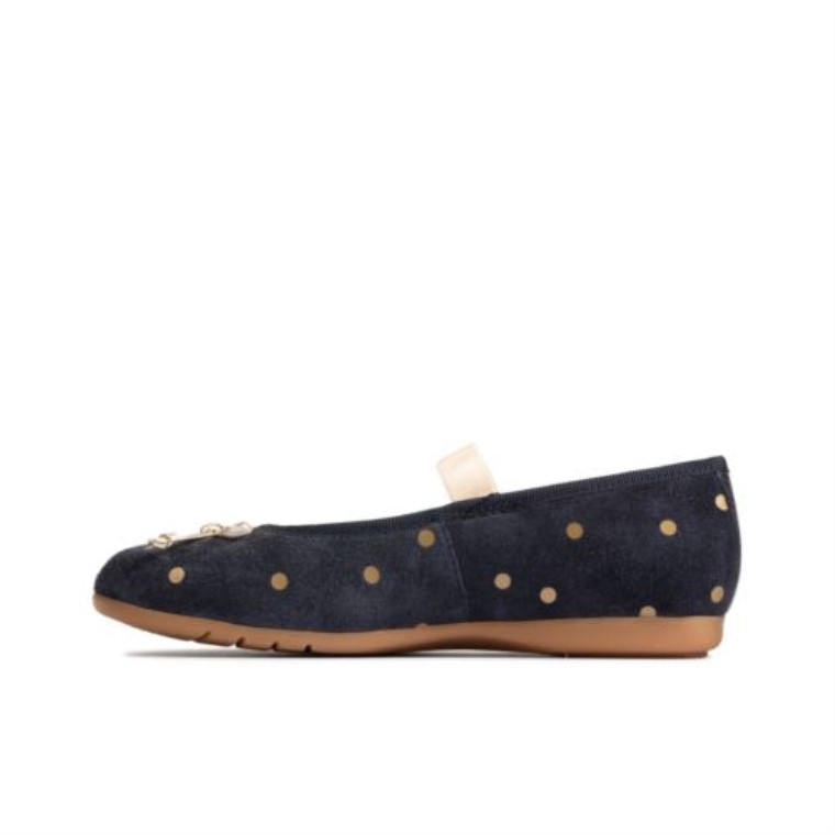 Lazo De Baile Inf F Fit Clarks Ante Azul Marino