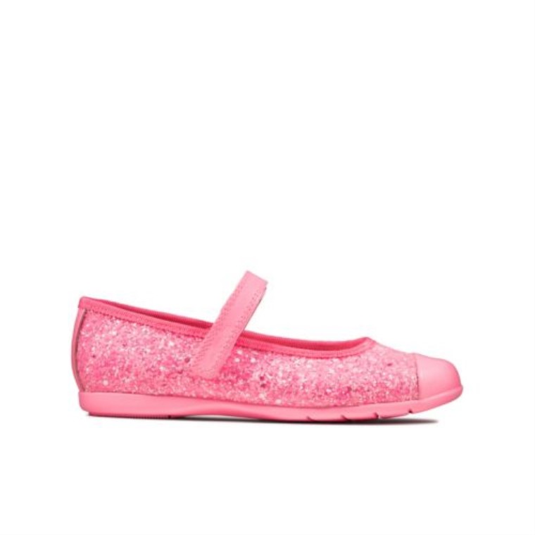 Dance Tap Inf F Fit Clarks Rosa Sintético