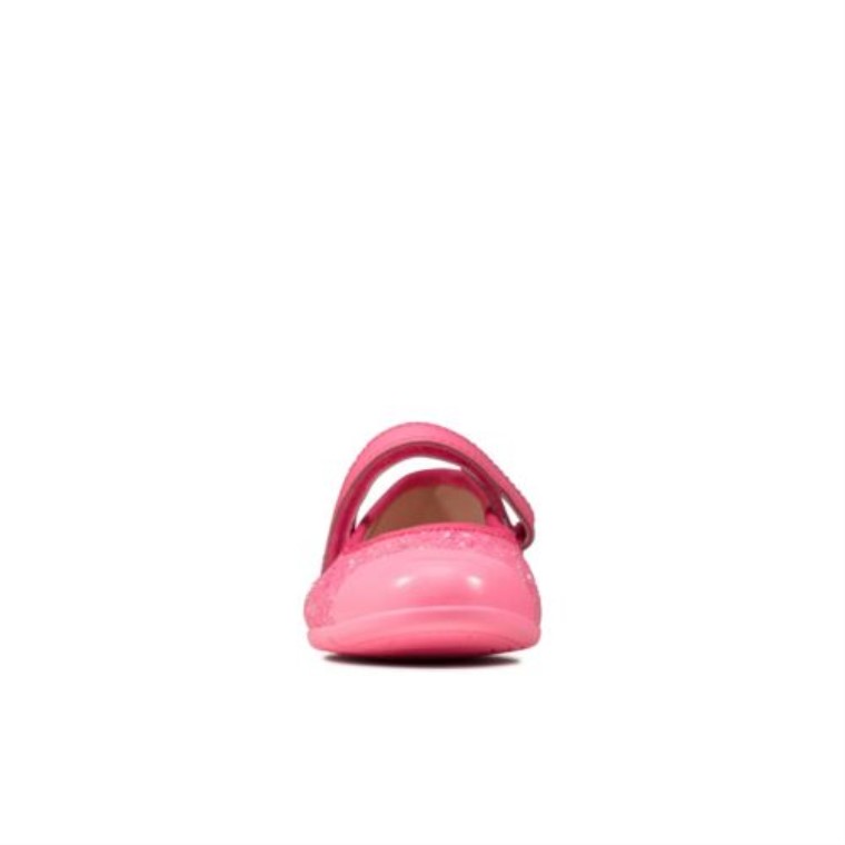 Dance Tap Inf F Fit Clarks Rosa Sintético