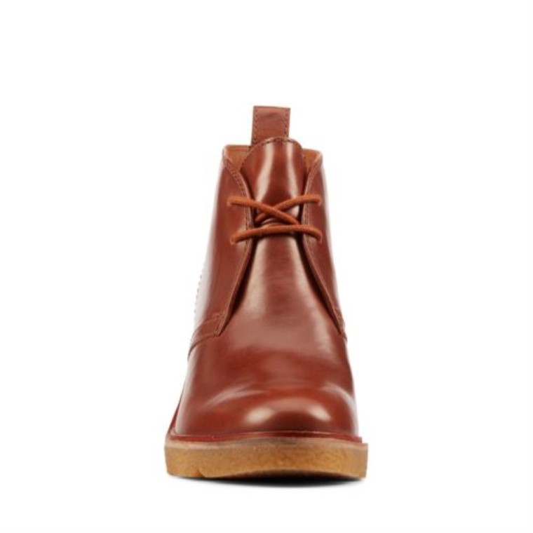 Cuero Marrón Oscuro Clarkford D Bt Clarks