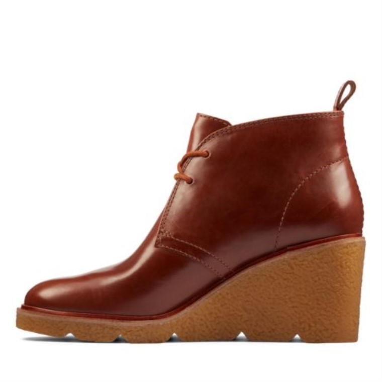 Cuero Marrón Oscuro Clarkford D Bt Clarks