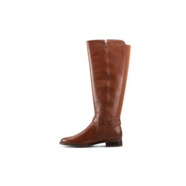 Cuero Marrón Oscuro Clarks Hamble Alto