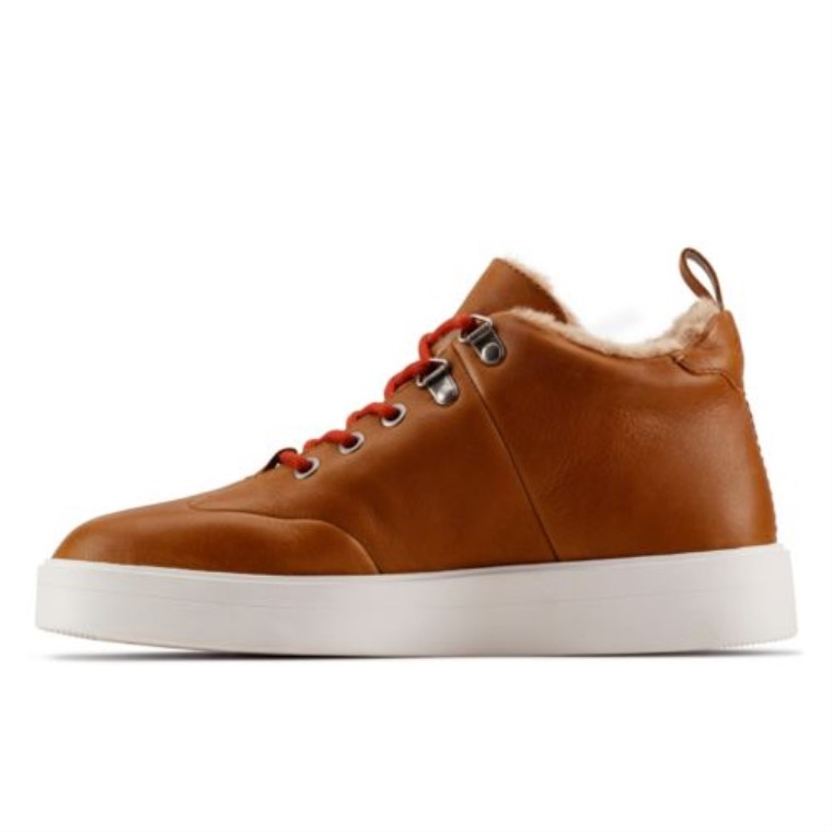 Clarks Héroe Excursionista De Cuero Marrón Oscuro