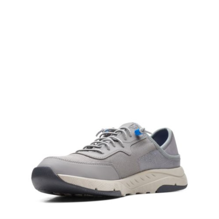 Davis Bajo Clarks Gris Combi
