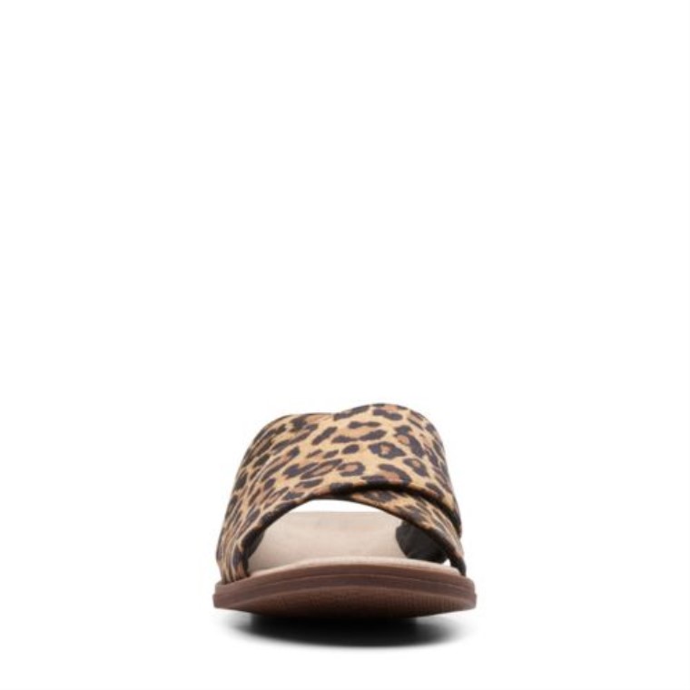 Declan Ivy Clarks Cuero Leopardo Ante