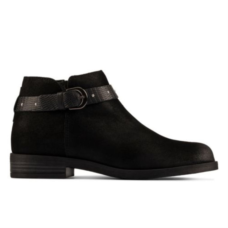 Demi 2 Tonos Ante Negro Clarks