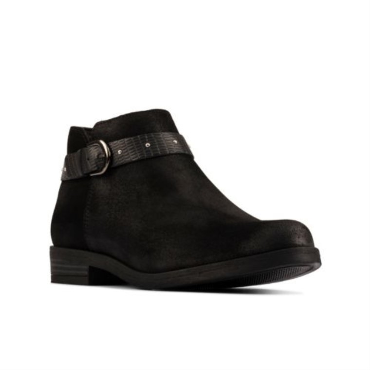 Demi 2 Tonos Ante Negro Clarks