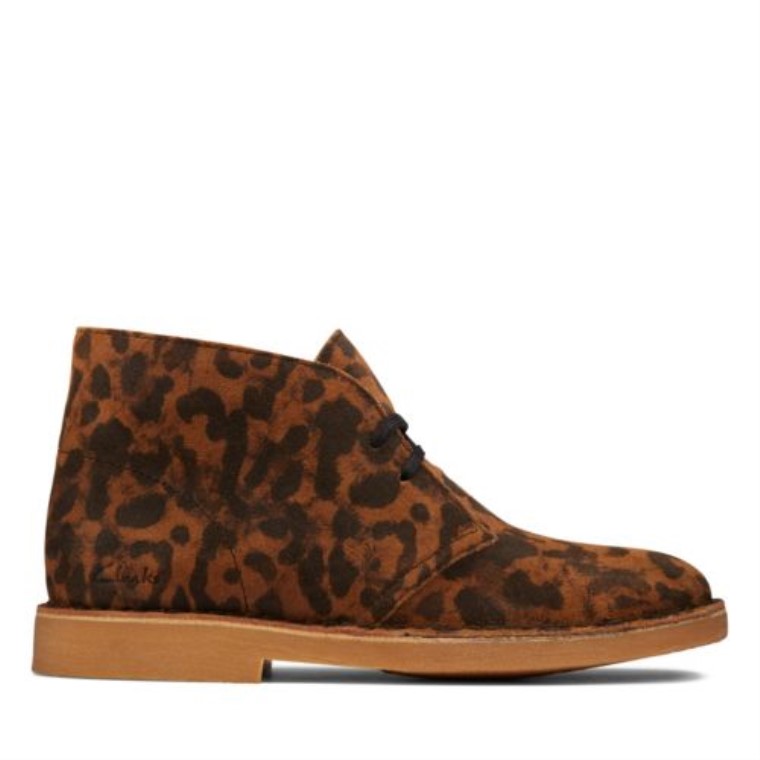 Bota Safari 2 Clarks Ante Leopardo