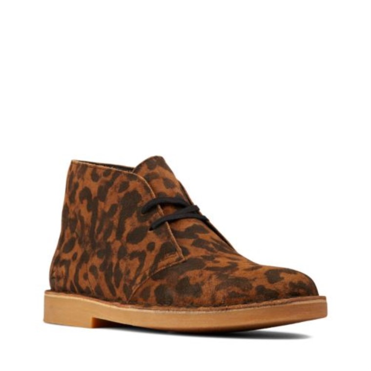 Bota Safari 2 Clarks Ante Leopardo