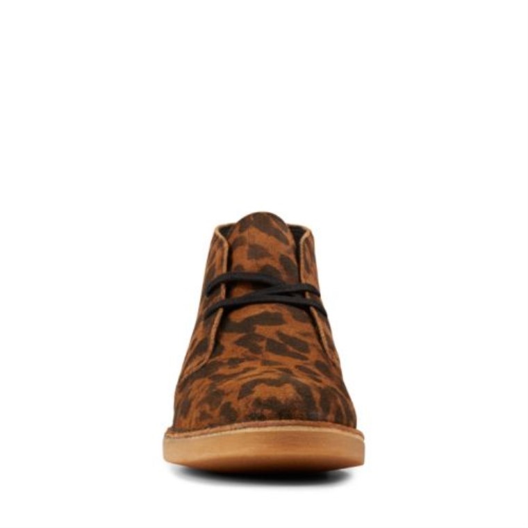 Bota Safari 2 Clarks Ante Leopardo
