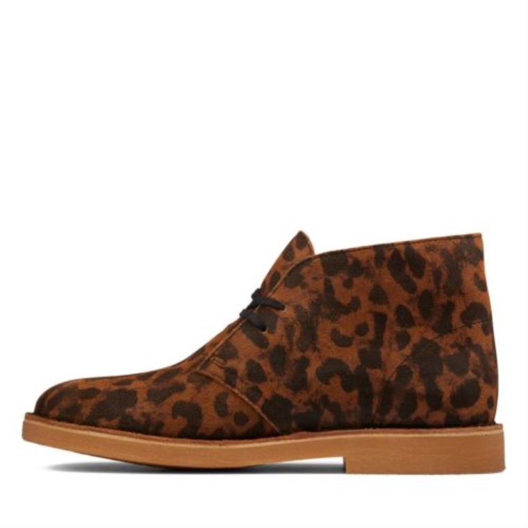 Bota Safari 2 Clarks Ante Leopardo