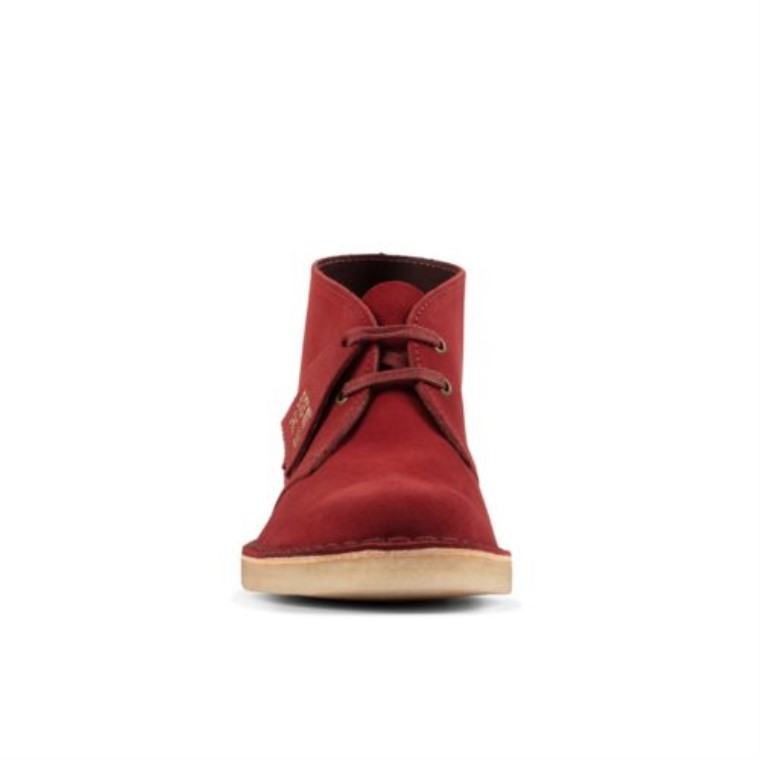 Botas Safari Ante Cereza Clarks