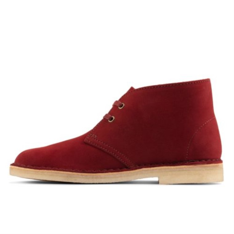 Botas Safari Ante Cereza Clarks