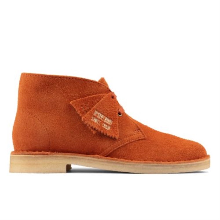 Bota Safari Clarks Gamuza Jengibre