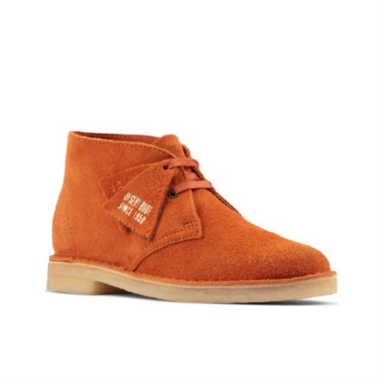 Bota Safari Clarks Gamuza Jengibre