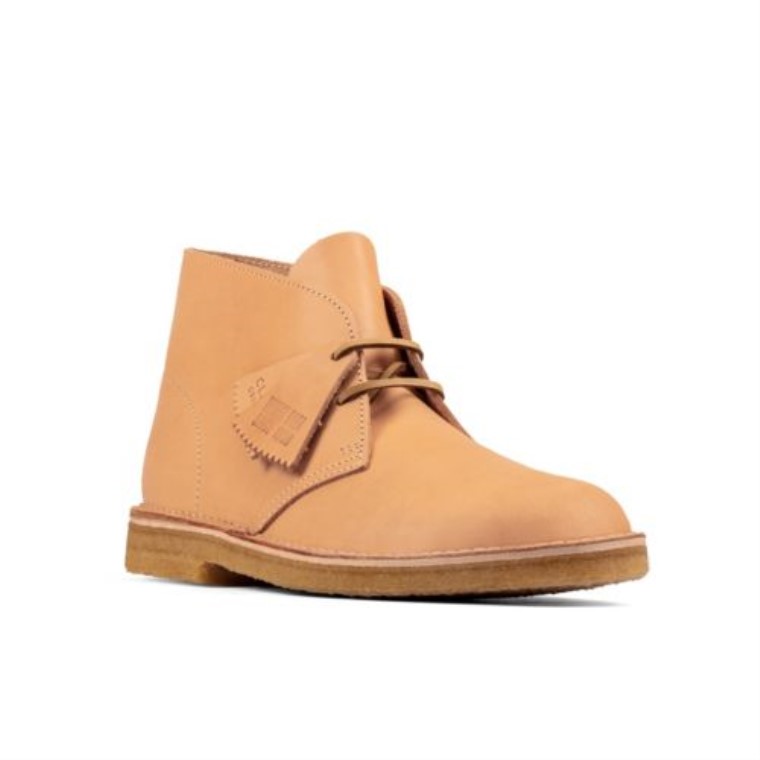 Bota Desert Clarks Bronceado Vegetal Natural