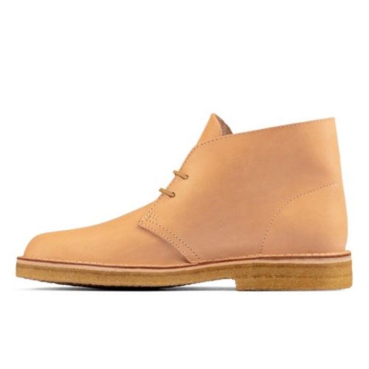 Bota Desert Clarks Bronceado Vegetal Natural