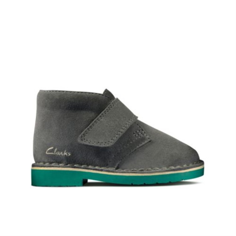 Desert Boot2 Fst G Fit Clarks Gris Oscuro
