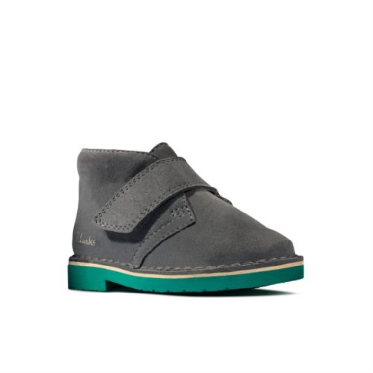 Desert Boot2 Fst G Fit Clarks Gris Oscuro