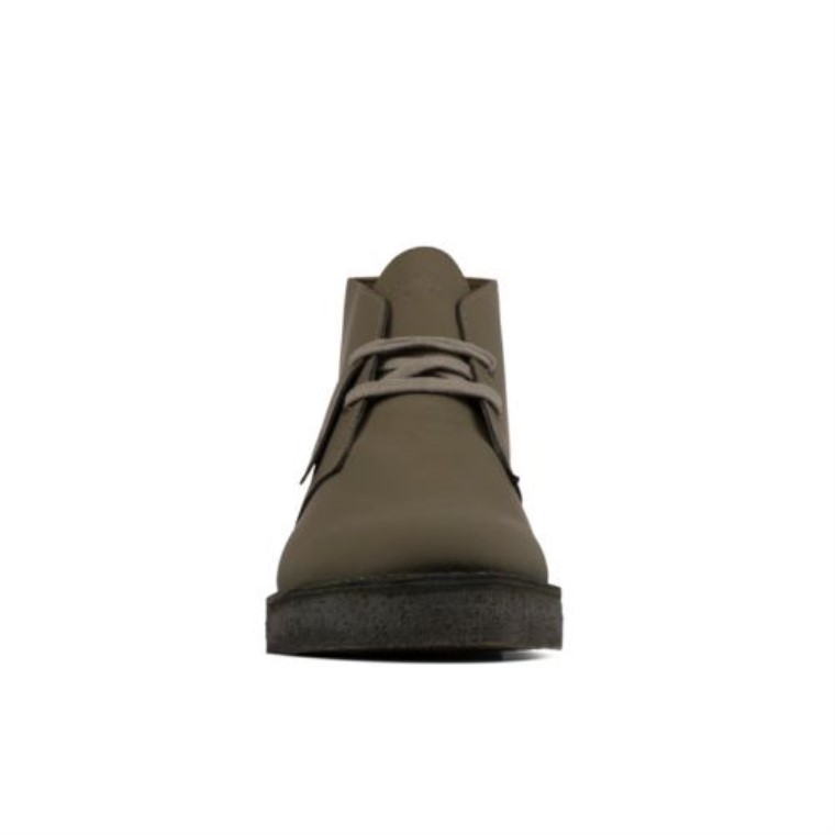 Desert Boot221 Clarks Cuero Verde Oliva