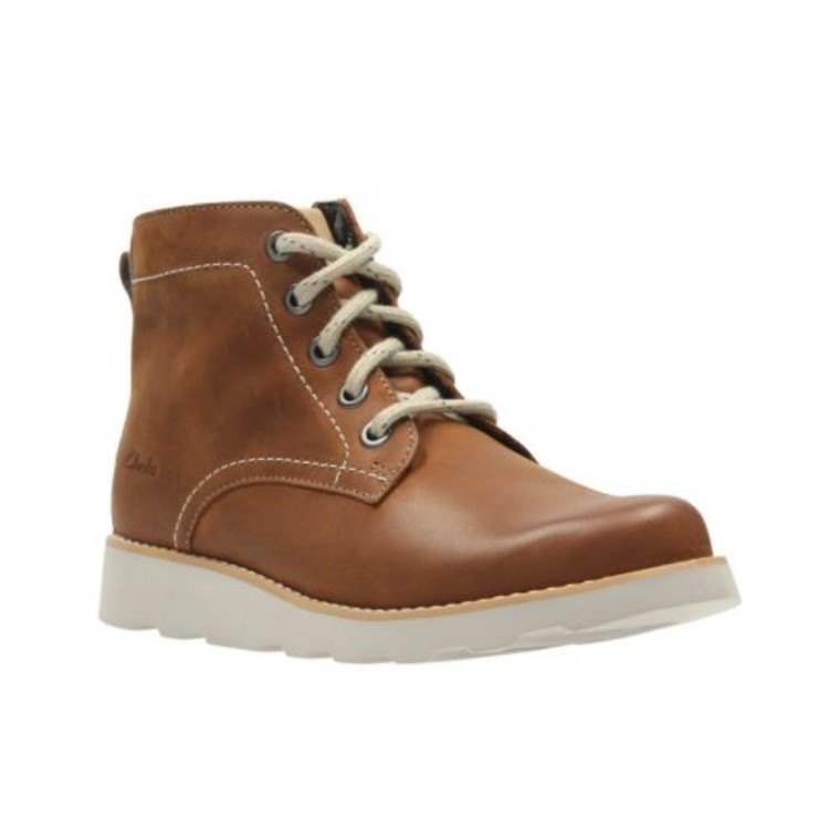 Top Dexy Jnr F Fit Clarks Marrón