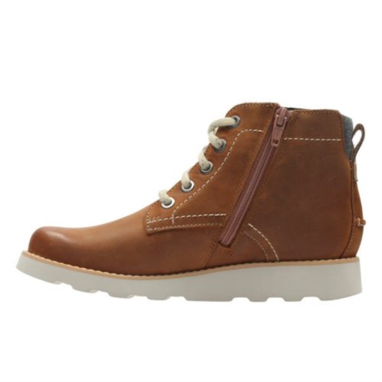Top Dexy Jnr F Fit Clarks Marrón