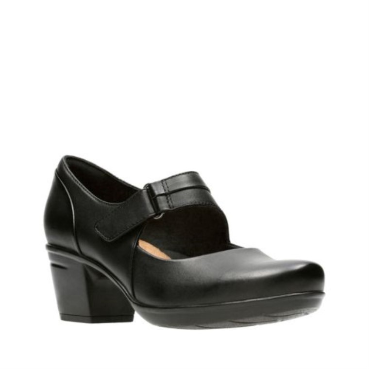 Emslie Lulin Cuero Negro Clarks