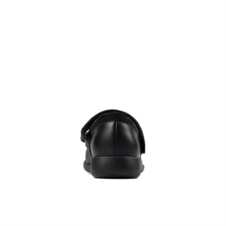 Etch Bright Inf G Fit Clarks Cuero Negro