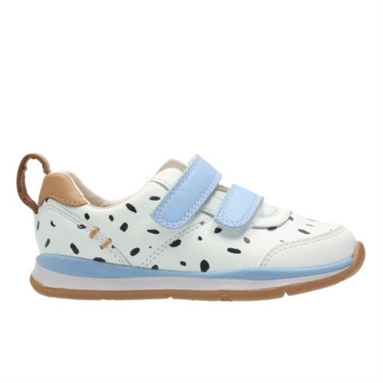 Ferrisvibe Fst F Fit Clarks Cuero Combinado Blanco