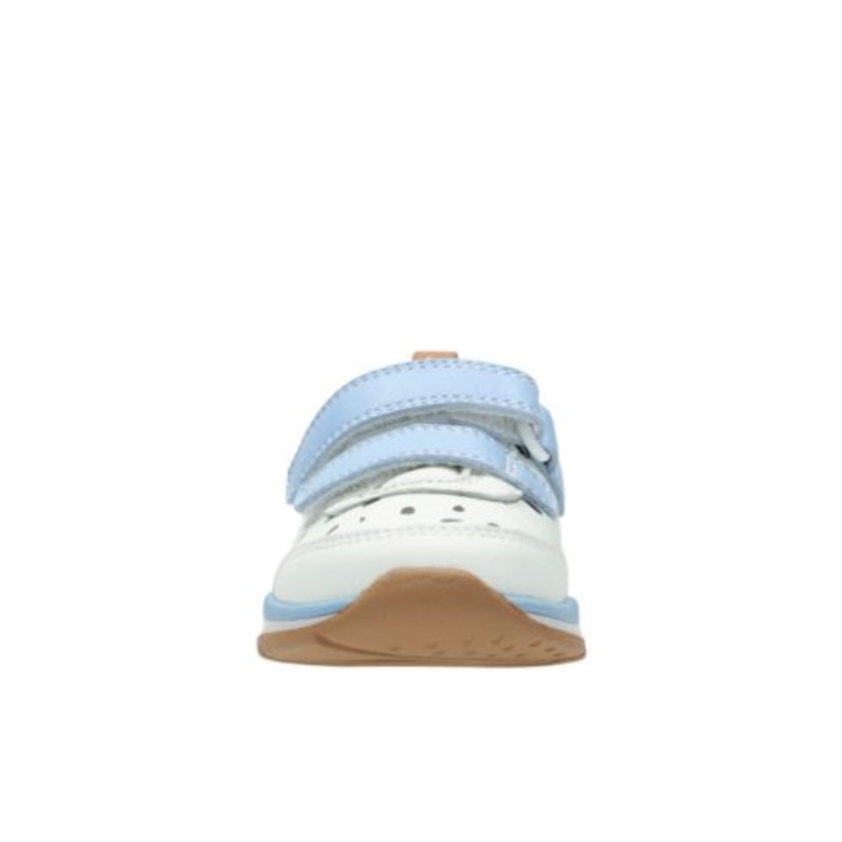 Ferrisvibe Fst F Fit Clarks Cuero Combinado Blanco