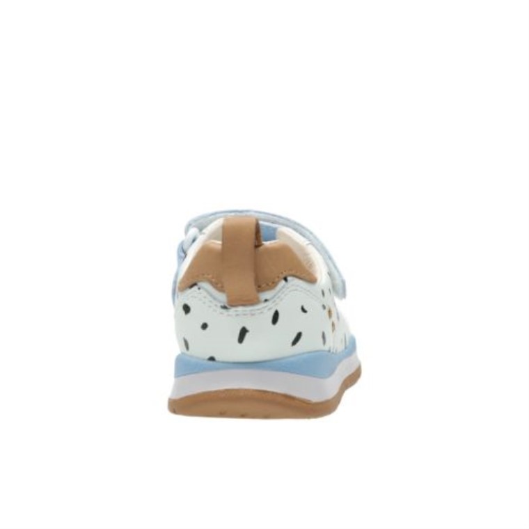 Ferrisvibe Fst F Fit Clarks Cuero Combinado Blanco