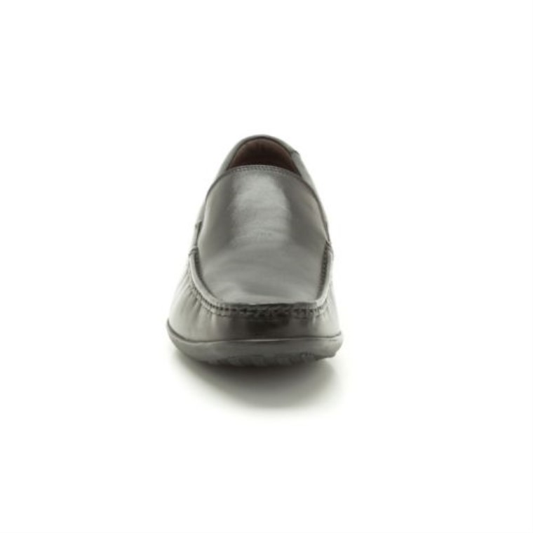 Más Fino Sol Clarks Cuero Negro