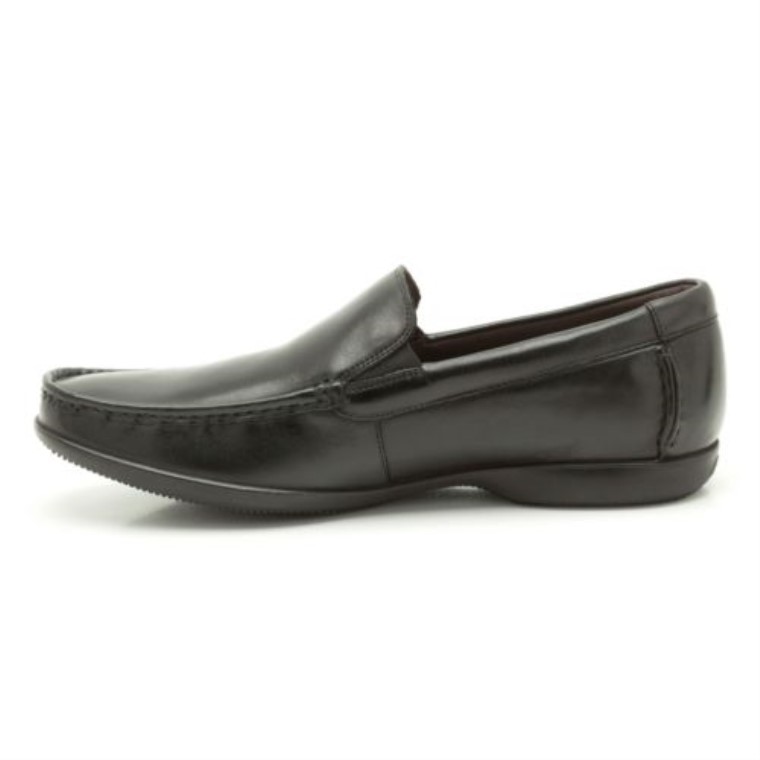 Más Fino Sol Clarks Cuero Negro