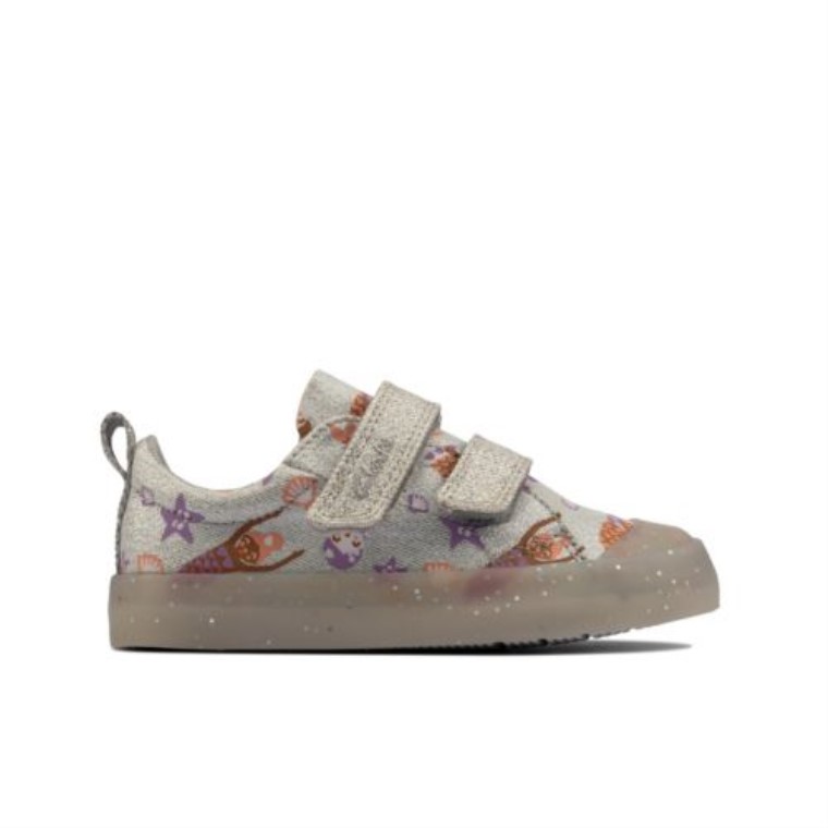 Foxing Print Inf F Fit Plata Clarks