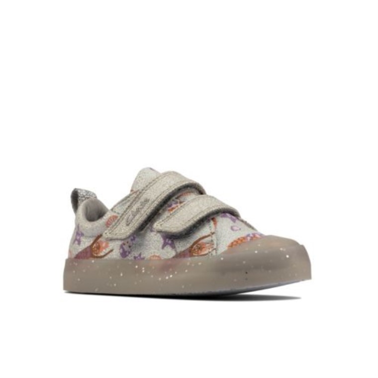 Foxing Print Inf F Fit Plata Clarks