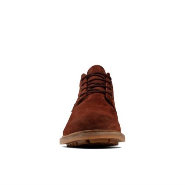 Foxwell Mid Clarks Gamuza Bronceada Británica