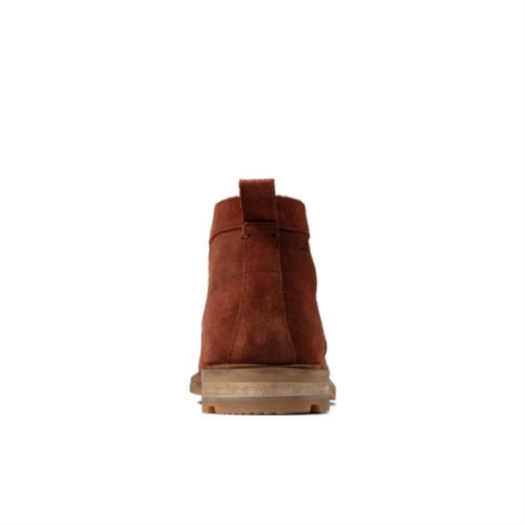 Foxwell Mid Clarks Gamuza Bronceada Británica