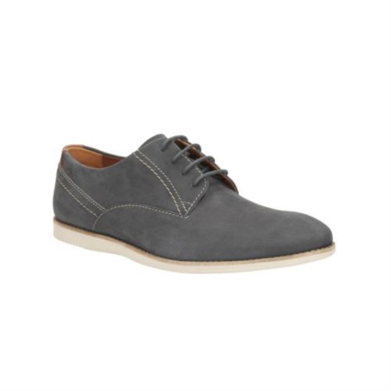 Franson Llano Clarks Nubuck Azul