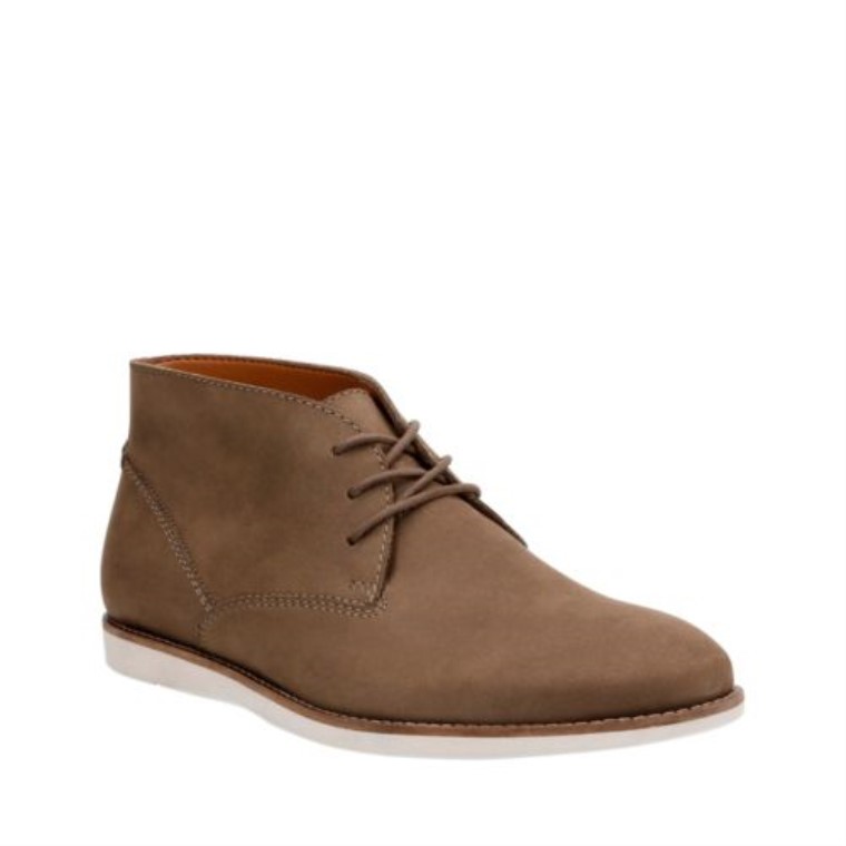 Top Franson Clarks Nubuck Marron