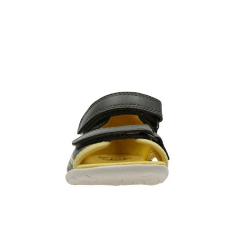 Fudgy Jump First F Fit Cuero Combinado Gris Clarks