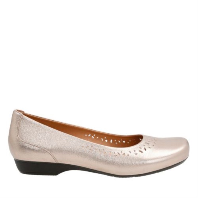 Oro Metalizado Clarks Blanche Garryn
