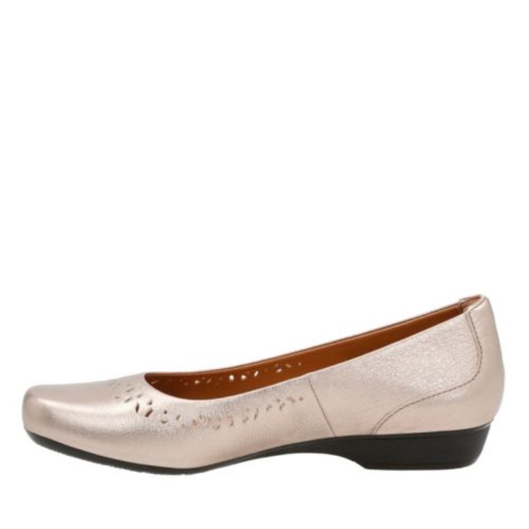Oro Metalizado Clarks Blanche Garryn