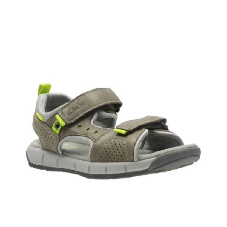 Gris Clarks Jolly Wild Jnr G Ajuste