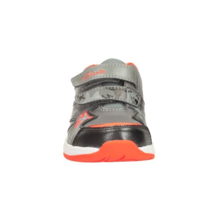 Gris Clarks Piper Fun Jnr F Ajuste