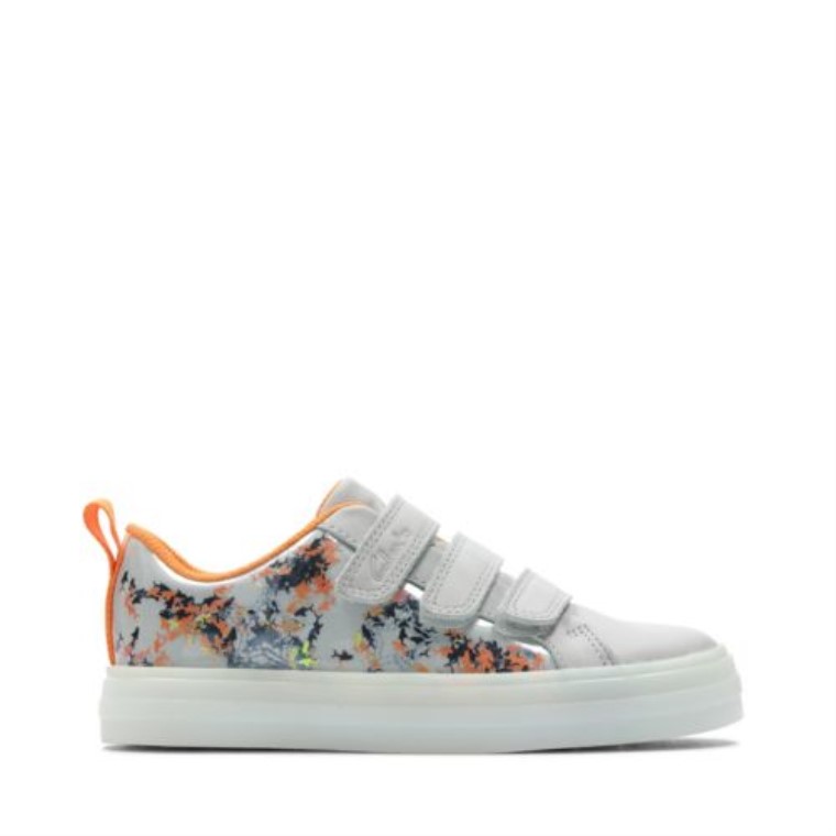 Gris Interés Clarks Nova Escala Inf G Ajuste