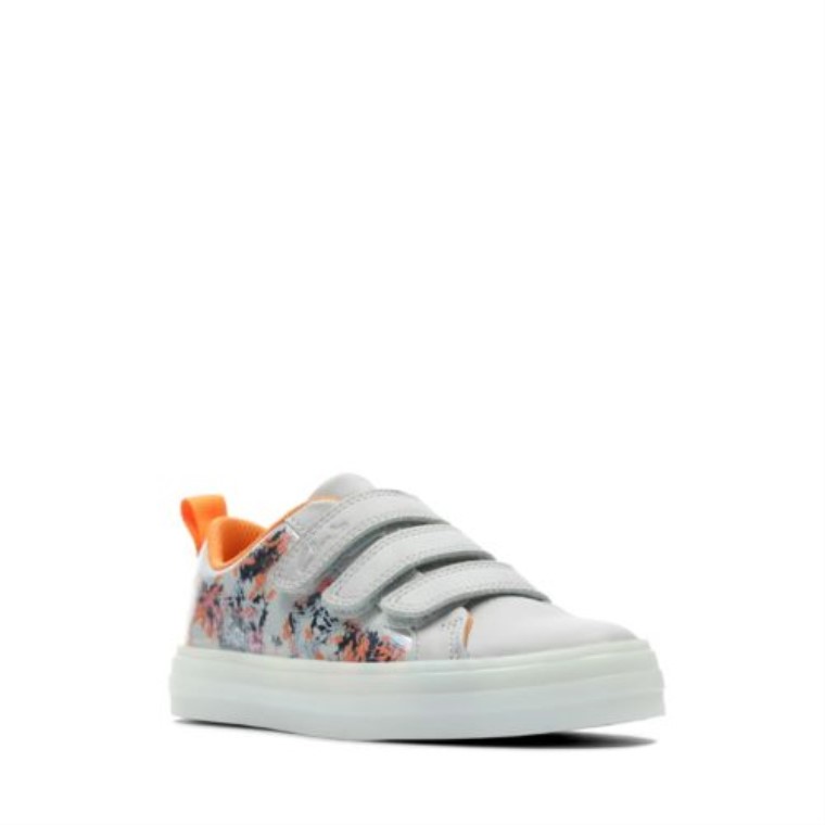 Gris Interés Clarks Nova Escala Inf G Ajuste