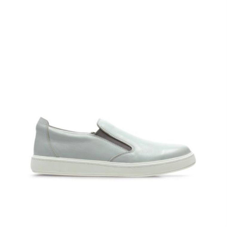 Cuero Gris Clarks Street Verve Jnr G Fit