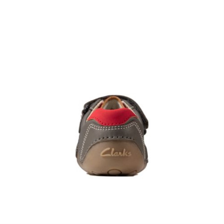 Cuero Gris Clarks Ti Ny Anochecer Fst G Ajuste