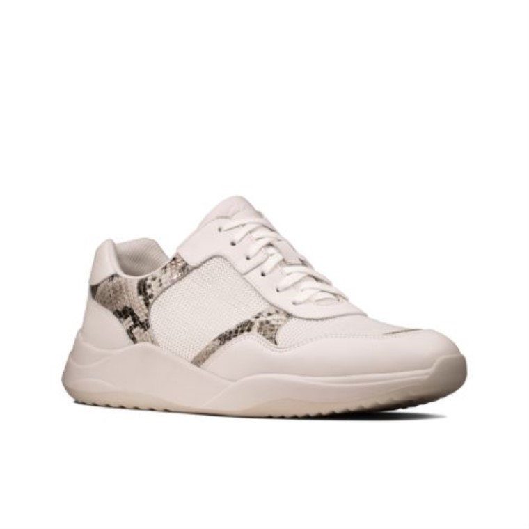 Serpiente Gris Clarks Tamizar Encaje
